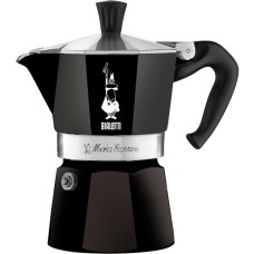 Bialetti Moka Express, Espressomaschine(schwarz, 6 Tassen)