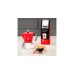 Bialetti Moka Induction, Espressomaschine(rot/silber, 4 Tassen)