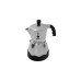 Bialetti Moka Timer, Espressomaschine(silber/schwarz, 3 Tassen)