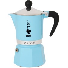 Bialetti Rainbow, Espressomaschine(hellblau, 3 Tassen)