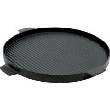 Big Green Egg Big Green Egg Grillplatte aus Gusseisen, Ø 26cm(anthrazit, für Big Green Egg MiniMax und Small)
