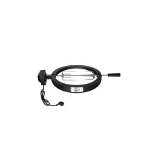 Big Green Egg Drehspieß LetzQ Spit, 13", 5-teiliges Set, Grillspieß(edelstahl, für Big Green Egg Medium, Outlet)