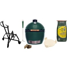 Big Green Egg XLarge, Starter-Paket, Holzkohlegrill(grün, Ø 61cm)