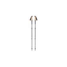 Black Diamond Trekkingstöcke Alpine Carbon Cork (Damen), Fitnessgerät(braun/grau, 1 Paar, 95-125 cm)