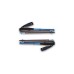 Black Diamond Trekkingstöcke Distance Carbon Z, Fitnessgerät(blau, 1 Paar, 110 cm)