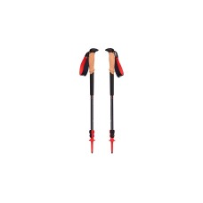 Black Diamond Trekkingstöcke Pursuit M/L, Fitnessgerät(grau/rot, 1 Paar, 110-125 cm)