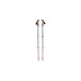 Black Diamond Trekkingstöcke Pursuit Shock S/M, Fitnessgerät(grau/rot, 1 Paar, 110-125 cm)