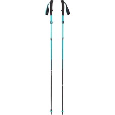 Black Diamond Trekkingstöcke Women`s Distance Carbon FLZ, Fitnessgerät(türkis, 1 Paar, 110-125 cm)