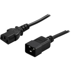 BlueWalker PowerWalker IEC 10A Verbindungskabel C20 - C13(schwarz, 1,8 Meter)