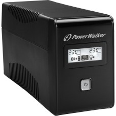 BlueWalker PowerWalker VI 650 LCD, USV(schwarz, Retail)