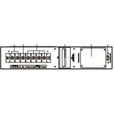 BlueWalker PowerWalker Wartungs-Bypassschalter Terminal block 3/1 MBS 10K(für Rackmontage)