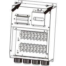 BlueWalker PowerWalker Wartungs-Bypassschalter Terminal block 3/3 MBS 30K(für Wandmontage)