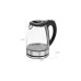 Bomann Glas-Wasserkocher WKS 6032 G(edelstahl/schwarz, 1,7 Liter)