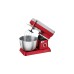 Bomann Knetmaschine KM 398 CB, Küchenmaschine(rot/silber, 1.200 Watt)