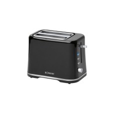 Bomann Toaster TA 1577 CB(schwarz/silber, 870 Watt, für 2 Scheiben Toast)