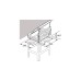 Bosch Adapter für Dachschrägen DHZ1241(vorne / hinten)