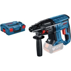 Bosch Akku-Bohrhammer GBH 18V-21 Professional solo, 18Volt(blau/schwarz, ohne Akku und Ladegerät, in L-BOXX)