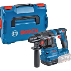 Bosch Akku-Bohrhammer GBH 18V-22 Professional solo, 18Volt(blau/schwarz, ohne Akku und Ladegerät, in L-BOXX)