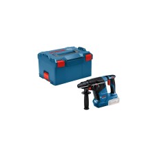 Bosch Akku-Bohrhammer GBH 18V-24 C Professional solo, 18Volt(blau/schwarz, ohne Akku und Ladegerät, mit Bluetooth, in L-BOXX)