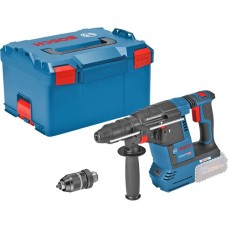 Bosch Akku-Bohrhammer GBH 18V-26 F Professional solo, 18Volt(blau/schwarz, ohne Akku und Ladegerät, in L-BOXX)