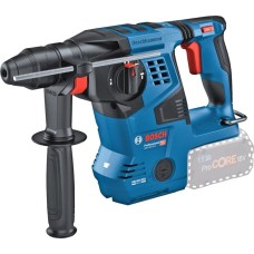 Bosch Akku-Bohrhammer GBH 18V-28 C Professional solo, 18Volt(blau/schwarz, ohne Akku und Ladegerät, mit Bluetooth)