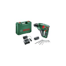 Bosch Akku-Bohrhammer Uneo, 12Volt(grün/schwarz, Li-Ion-Akku 2,0Ah, im Koffer)