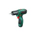 Bosch Akku-Bohrschrauber EasyDrill 1200(grün/schwarz, 2x Li-Ionen Akku 1,5Ah, Koffer)