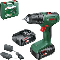 Bosch Akku-Bohrschrauber EasyDrill 18V-40(grün/schwarz, 2x Li-Ionen Akku 1,5Ah, Koffer, POWER FOR ALL ALLIANCE)