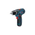 Bosch Akku-Bohrschrauber GSR 12V-15 Professional, 12 Volt(blau/schwarz, 2x Li-Ionen Akku 2,0Ah)