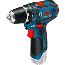 Bosch Akku-Bohrschrauber GSR 12V-15 Professional solo, 12Volt(blau/schwarz, ohne Akku und Ladegerät)