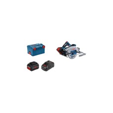 Bosch Akku-Handkreissäge BITURBO GKS 18V-68 GC Professional(blau, 2x Akku ProCORE18V 5,5Ah, L-BOXX)