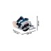 Bosch Akku-Handkreissäge GKS 18V-57-2 Professional solo(blau/schwarz, ohne Akku und Ladegerät, in L-BOXX)