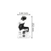 Bosch Akku-Kantenfräse GKF 12V-8 Professional solo, 12Volt, Fräsmaschine(blau/schwarz, ohne Akku und Ladegerät, in L-BOXX)