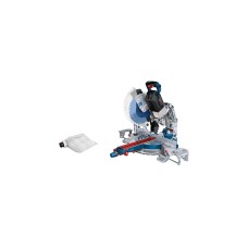 Bosch Akku-Kapp-und Gehrungssäge BITURBO GCM 18V-305 GDC Professional solo(blau, Bluetooth Modul, ohne Akku und Ladegerät)