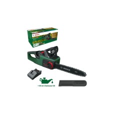 Bosch Akku-Kettensäge AdvancedChain 36V 35-40, 36Volt, Elektro-Kettensäge(grün/schwarz, Li-Ionen Akku 2,0Ah, POWER FOR ALL)