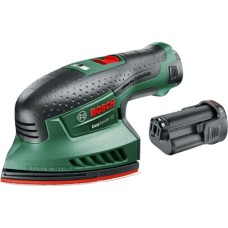 Bosch Akku-Multischleifer EasySander 12, 12Volt(grün/schwarz, 2x Li-Ion Akku 2,0Ah)