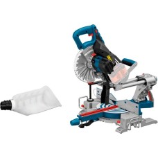 Bosch Akku-Paneelsäge BITURBO GCM 18V-216 Professional solo, Kapp-und Gehrungssäge(blau, ohne Akku und Ladegerät)