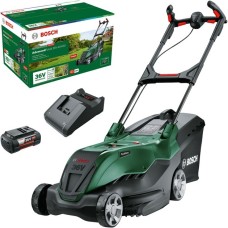 Bosch Akku-Rasenmäher AdvancedRotak 36V-40-650, 36Volt(grün/schwarz, Li-Ionen Akku 4,0Ah, POWER FOR ALL)