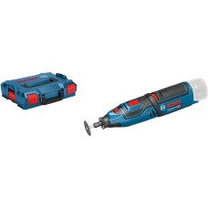 Bosch Akku-Rotationswerkzeug GRO 12V-35 Professional, Multifunktions-Werkzeug(blau/schwarz, ohne Akku und Ladegerät, in L-BOXX)