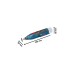Bosch Akku-Rotationswerkzeug GRO 12V-35 Professional, Multifunktions-Werkzeug(blau/schwarz, ohne Akku und Ladegerät, in L-BOXX)