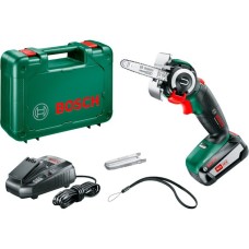 Bosch Akku-Säge NanoBlade AdvancedCut 18, 18Volt, Kettensäge(grün/schwarz, Li-Ionen Akku 2,5Ah, POWER FOR ALL ALLIANCE)