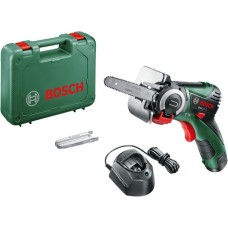 Bosch Akku-Säge NanoBlade EasyCut 12, 12Volt, Kettensäge(grün/schwarz, Li-Ion-Akku 2,0Ah, im Koffer)