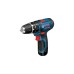 Bosch Akku-Schlagbohrschrauber GSB 12V-15 Professional, 12 Volt(blau/schwarz, Li-Ionen Akku 2,0Ah, Li-Ionen Akku 4,0Ah, Bohrer- & Bit-Set)
