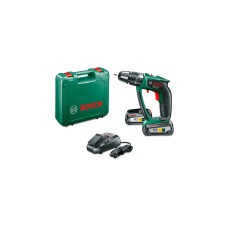 Bosch Akku-Schlagbohrschrauber PSB 18 LI-2 Ergonomic, 18Volt(grün/schwarz, 2x Li-Ionen Akku 2,5Ah, POWER FOR ALL ALLIANCE)