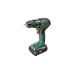 Bosch Akku-Schlagbohrschrauber UniversalImpact 18V-60(grün/schwarz, 2x Li-Ionen Akku 2,0Ah, Koffer, POWER FOR ALL ALLIANCE)