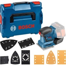 Bosch Akku-Schwingschleifer GSS 18V-10 Professional(blau, ohne Akku und Ladegerät, in L-BOXX)