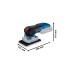 Bosch Akku-Schwingschleifer GSS 18V-13 Professional solo(blau/schwarz, ohne Akku und Ladegerät)
