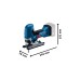 Bosch Akku-Stichsäge GST 18V-125 S Professional solo(blau/schwarz, ohne Akku und Ladegerät, in L-BOXX)