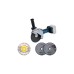 Bosch Akku-Winkelschleifer BITURBO GWS 18V-180 P Professional solo, Ø 180mm(blau/schwarz, ohne Akku und Ladegerät, inkl. 3 Trennscheiben, in L-BOXX)