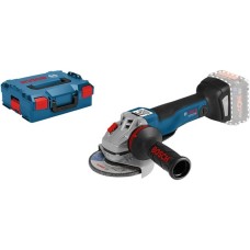 Bosch Akku-Winkelschleifer GWS 18V-10 PC Professional solo, 18Volt(blau/schwarz, ohne Akku und Ladegerät, in L-BOXX)